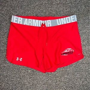 Under Armor Liberty University Shorts - Red - Women’s Medium